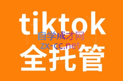 TikTok跨境电商全托管运营模式精品课插图