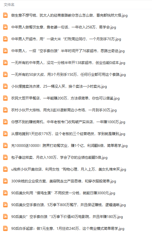 (9607期)真实有效391套商业模式，年入几十到几百万案例解析(电子书+视频+图文)插图6