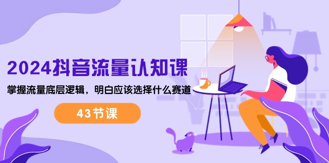 2024抖音流量·认知课：掌握流量底层逻辑，明白应该选择什么赛道 (43节课插图