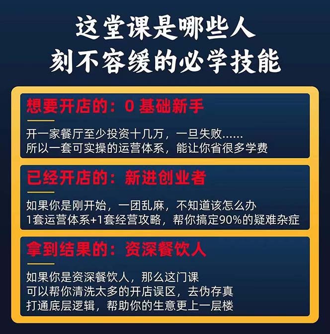 餐饮店盈利实操方法：教你怎样开一家持续能赚钱的餐厅(25节插图2