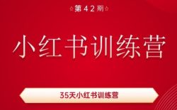 秋叶·小红书训练营(42期)