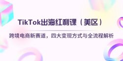 TikTok出海红利课(美区