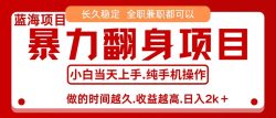 零成本信息差赚钱，小白轻松上手，年前翻项目，8天赚1.6w