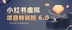 小红书虚拟项目特训班6.0 ,养号/选品/自动发货/爆款笔记(含40节视频课)