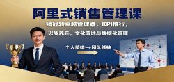阿里式销售管理课:销冠转卓越管理者,KPI 推行,以战养兵,文化落地与数据化管理