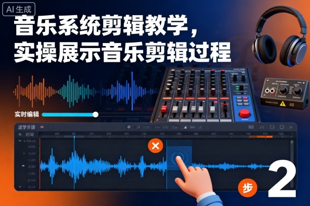 音乐系统剪辑教学,实操展示音乐剪辑过程插图 音乐系统剪辑教学,实操展示音乐剪辑过程