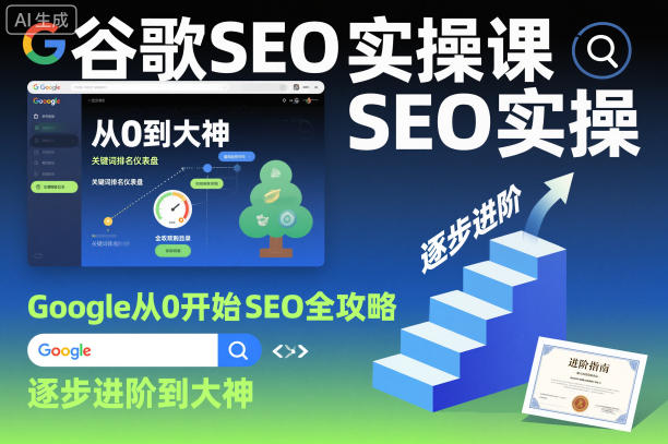 谷歌SEO实操课,Google从0开始SEO全攻略,逐步进阶到大神插图 谷歌SEO实操课,Google从0开始SEO全攻略,逐步进阶到大神