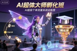 AI超体大师孵化班，AI超级个体流量实战训练营