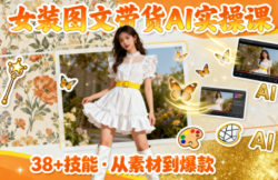 女装图文带货的AI实操课