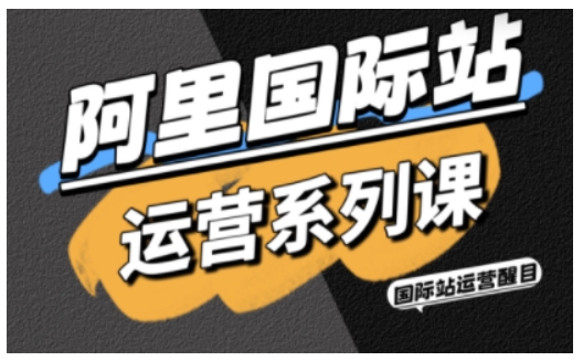阿里国际站运营系列课,涵盖精准引流、直通车与全站推实战SOP,搭配AI效率工具包与高阶增长玩法(更新)插图 阿里国际站运营系列课,涵盖精准引流、直通车与全站推实战SOP,搭配AI效率工具包与高阶增长玩法(更新)