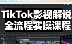 凌帧·TikTok影视解说全流程实操