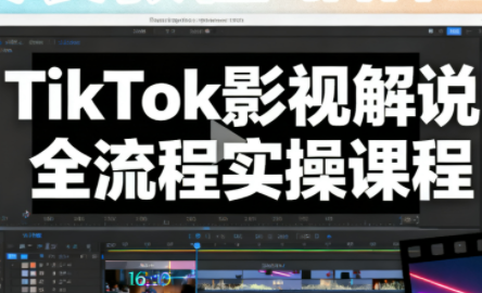 凌帧·TikTok影视解说全流程实操插图 凌帧·TikTok影视解说全流程实操