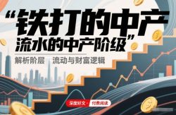 付费文章：铁打的中产，流水的中产阶级