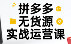 子枫老师·拼多多无货源实战运营课(更新12月)