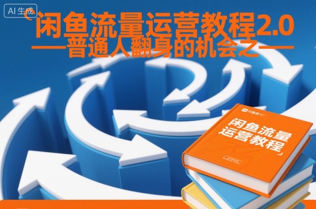 闲鱼流量运营教程2.0——普通人翻身的机会之一插图 闲鱼流量运营教程2.0——普通人翻身的机会之一