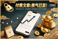 付费文章：贵气已至！用最朴素直白的文字，让你清楚知道，该如何接住这一次时代的泼天富贵