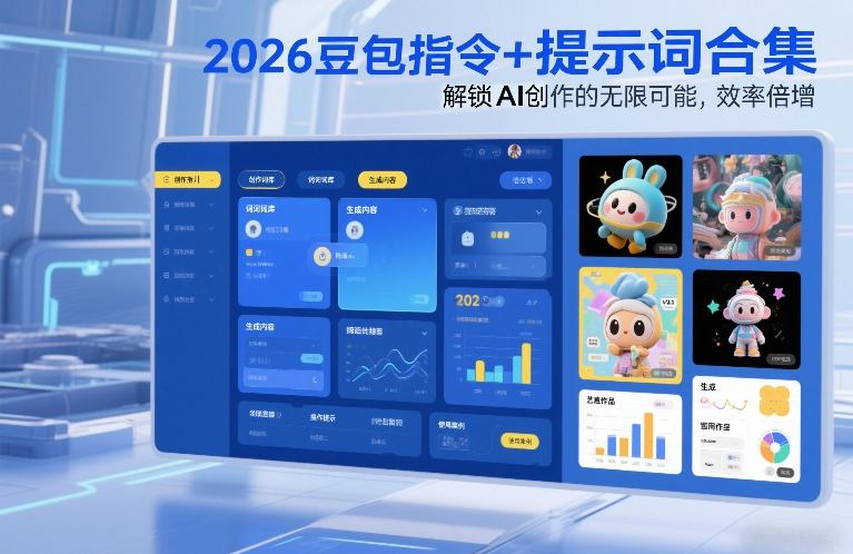 2026豆包指令+提示词合集,解锁AI创作的无限可能,效率倍增插图 2026豆包指令+提示词合集,解锁AI创作的无限可能,效率倍增