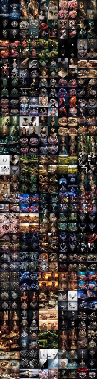 463个Midjourney珠宝摄影提示词：覆盖全品类珠宝，AI设计秒出专业效果插图8