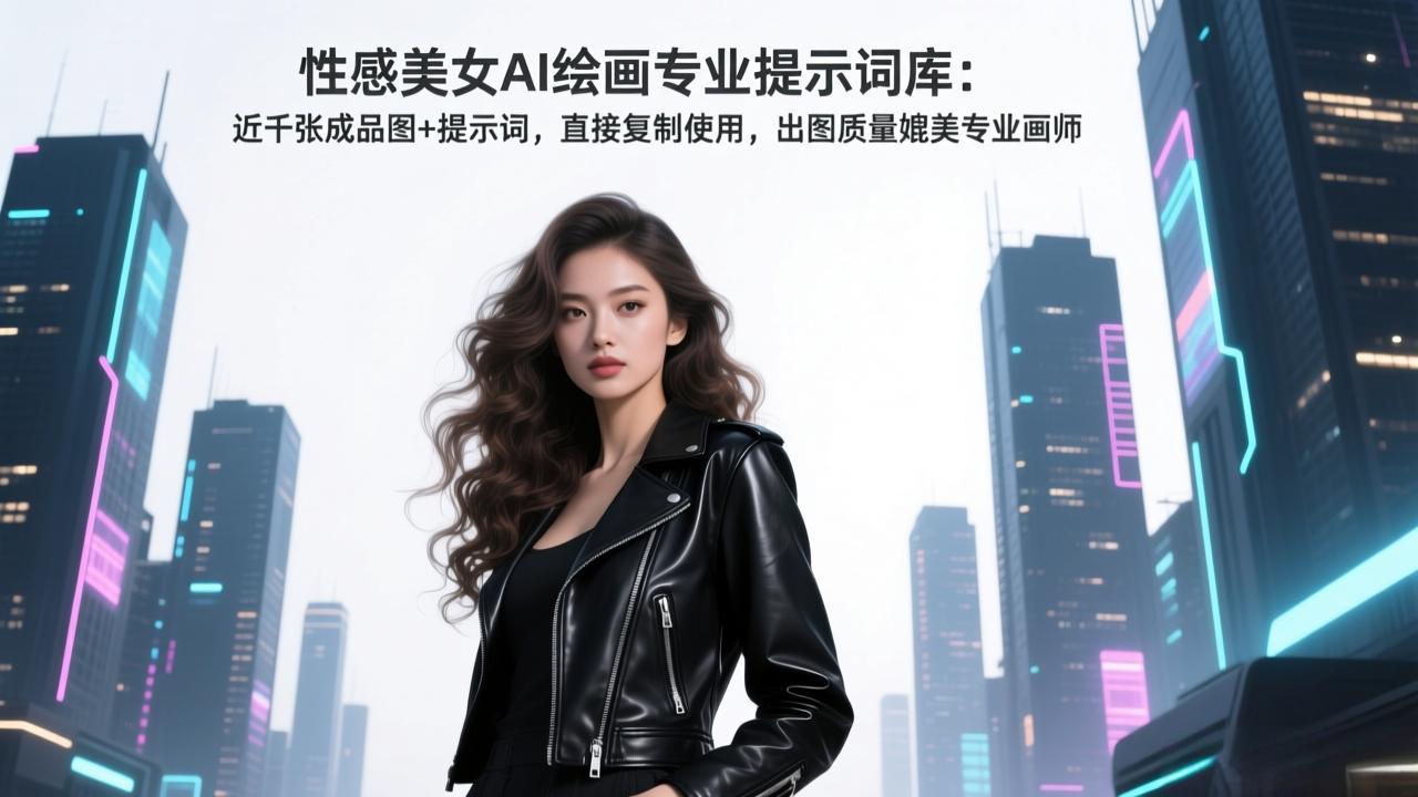 性感美女AI绘画专业提示词库:近千张成品图+提示词,直接复制使用,出图质量媲美专业画师插图 性感美女AI绘画专业提示词库:近千张成品图+提示词,直接复制使用,出图质量媲美专业画师