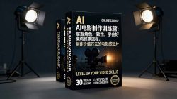 AI电影制作训练营：掌握角色一致性，学会好莱坞叙事流程，制作价值万元的电影感短片