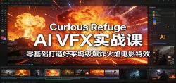 Curious Refuge AI VFX实战课，零基础打造好莱坞级爆炸火焰电影特效