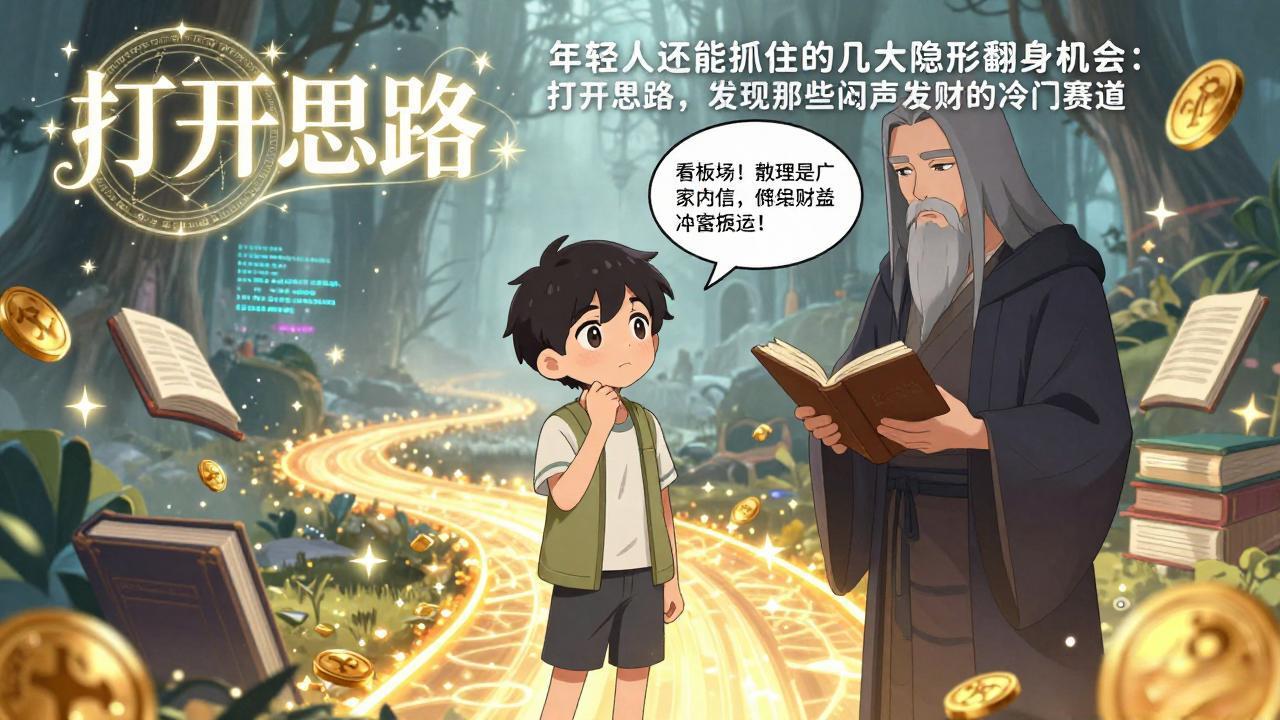 付费文1+2:年轻人还能抓住的几大隐形翻身机会:打开思路,发现那些闷声发财的冷门赛道插图 付费文1+2:年轻人还能抓住的几大隐形翻身机会:打开思路,发现那些闷声发财的冷门赛道