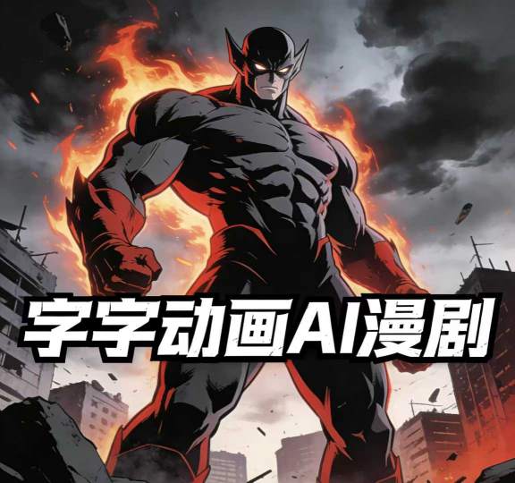 字字动画AI漫剧2026年第1期系统课程,小白看完就能学会实操的漫剧课,单人月收1-3W插图 字字动画AI漫剧2026年第1期系统课程,小白看完就能学会实操的漫剧课,单人月收1-3W