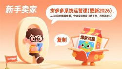 拼多多系统运营课(更新2026