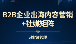 shirle老师·B2B企业出海内容营销+社媒矩阵