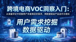 跨境电商VOC洞察入门：从海量评论中挖掘用户未被满足的需求，用数据驱动产品迭代与增长