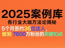 波波来了案例库，收录各行业大咖的方法论，各行业大咖方法论揭秘(更新2026年3月)