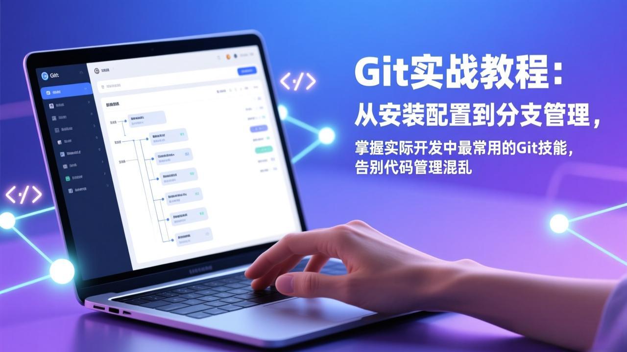 Git实战教程:从安装配置到分支管理,掌握实际开发中最常用的Git技能,告别代码管理混乱插图 Git实战教程:从安装配置到分支管理,掌握实际开发中最常用的Git技能,告别代码管理混乱