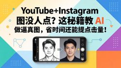 YouTube+Instagram图没人点？这秘籍教 AI 做逼真图，省时间还能提点击量