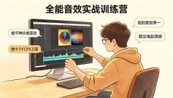 全能音效实战训练营：数千种分类音效+数十个FCPX工程，告别音效单一，剪出电影质感