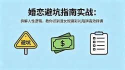 付费文章：婚恋避坑指南实战：拆解人性逻辑，教你识别渣女规避彩礼陷阱高效择偶