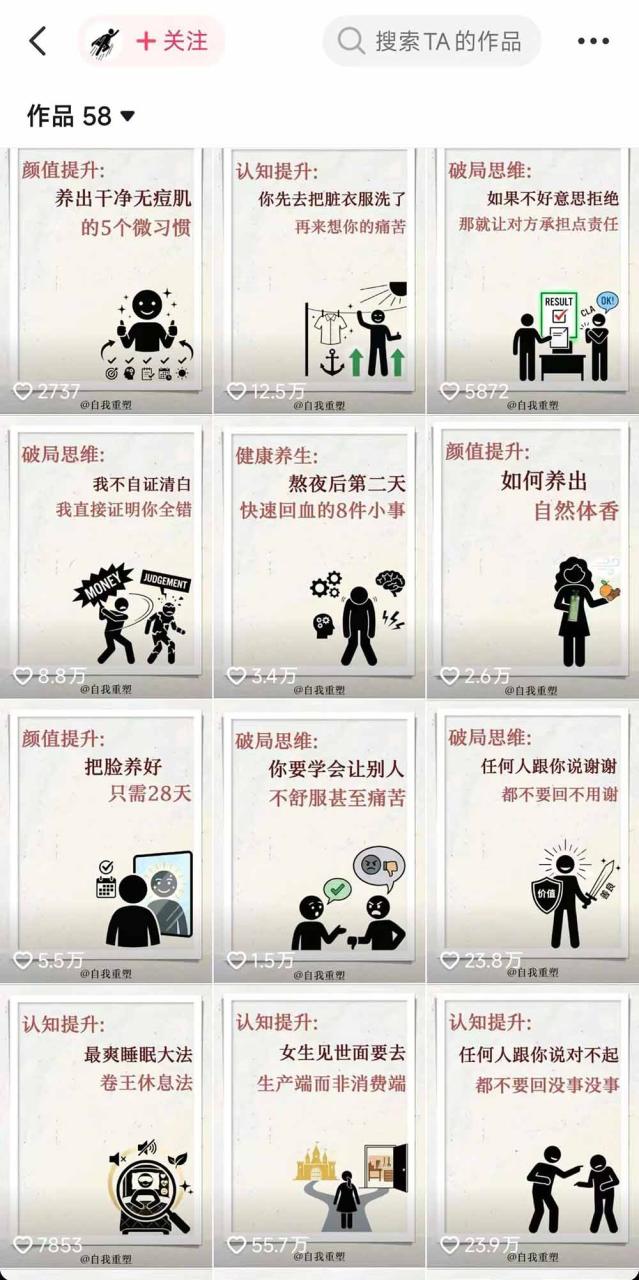40w博主自我重塑AI思维动画教程，视频剪辑+抠图+音频+封面制作，接商单+独家精选收益