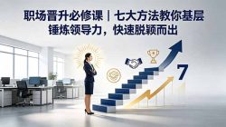 付费文章：职场晋升必修课｜七大方法教你基层锤炼领导力，快速脱颖而出