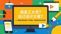 请美工太贵？自己设计太难？AI一键直出电商详情页+产品视频，零基础做出专业级效果