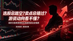 选股总踏空？卖点总错过？游资动向看不懂？高阶交易体系帮你从选股到卖出全链路(更新6月