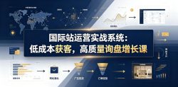 国际站运营实战系统：低成本获客，高质量询盘增长课(更新26年)