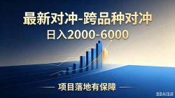 跨品种对冲震撼首发！日收益2000-6000+，项目绿色长久，安全稳健，合规靠谱，可批量放大