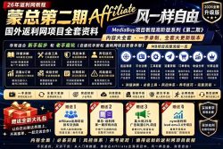 2026国外返利网高阶二期教程，深耕MediaBuy项目变现玩法，系统化进阶突破运营收益瓶颈