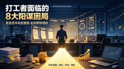 付费文章：打工者面临的8大阳谋困局，看透资本收割套路实现攒钱增收