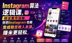 Instagram算法逻辑课，按这套方法做，你的Instagram也能变成稳定收入来源，賺米更轻松【原创双语字幕】