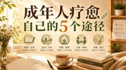 付费文章：成年人疗愈自己的5个途径