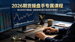 2026期货操盘手专属课程-更新7月11，每日实时行情复盘，适配短线玩家打造成熟交易模式
